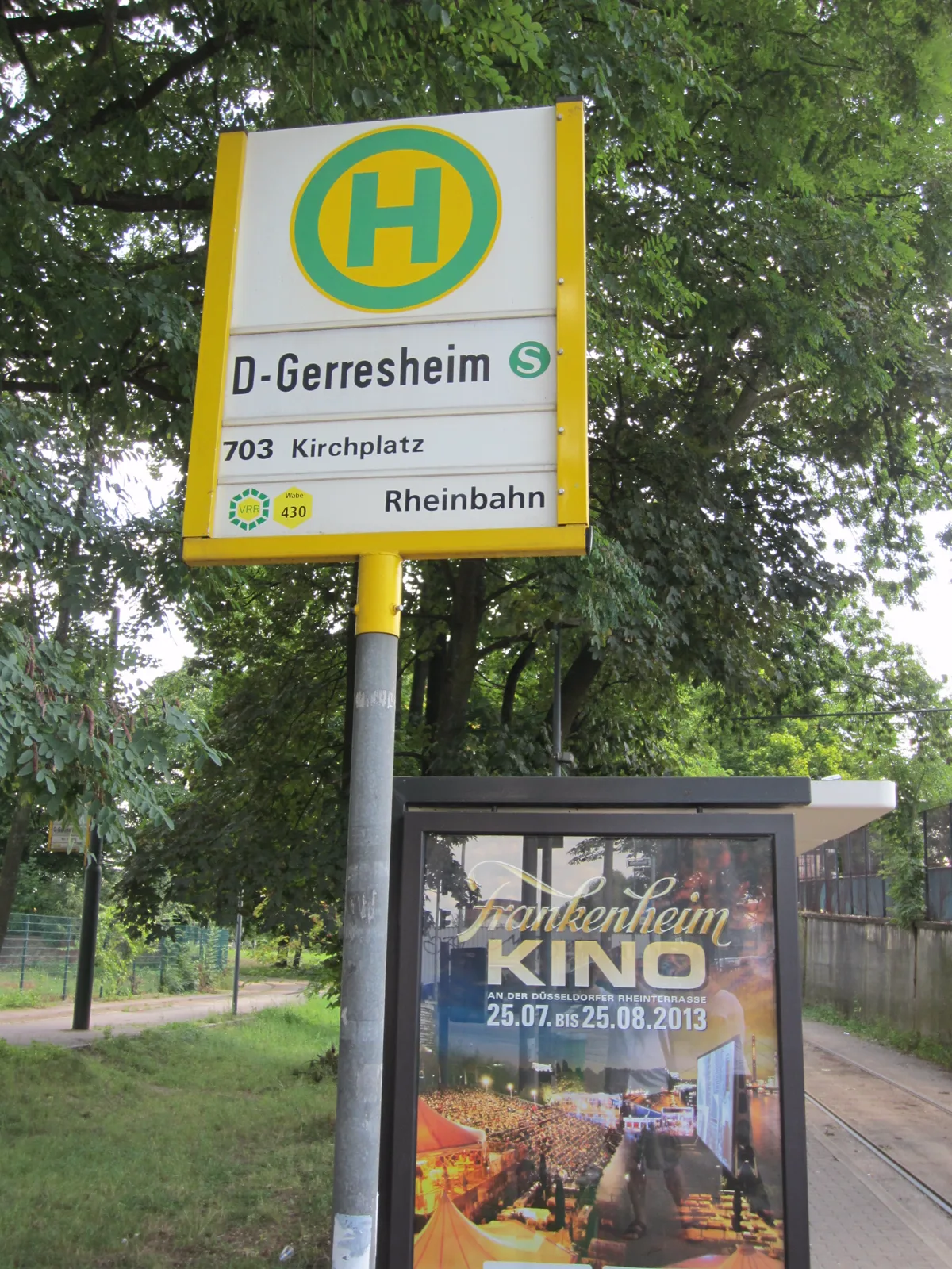 Haltestelle Düsseldorf-Gerresheim
